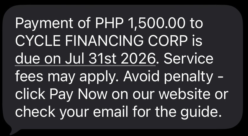 02 - Step 1 - SMS Payment Reminder